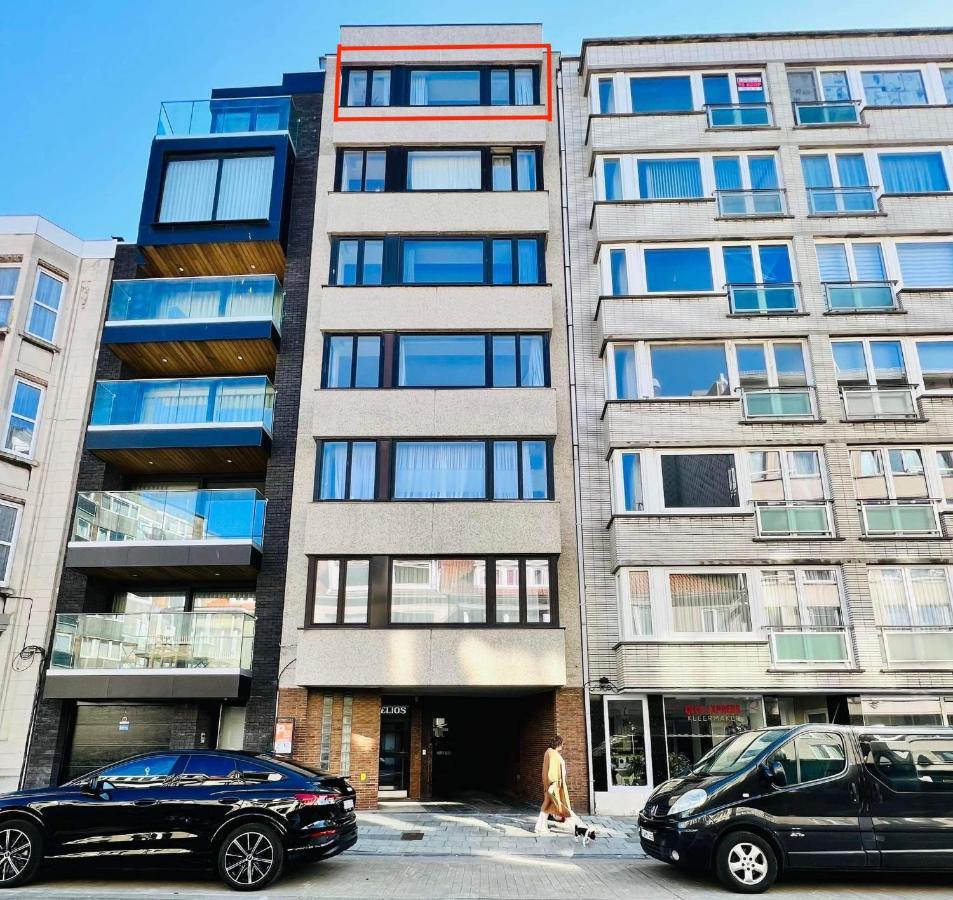 Ostend Center Luxury Top Floor Apartment With Free Parking Exteriör bild