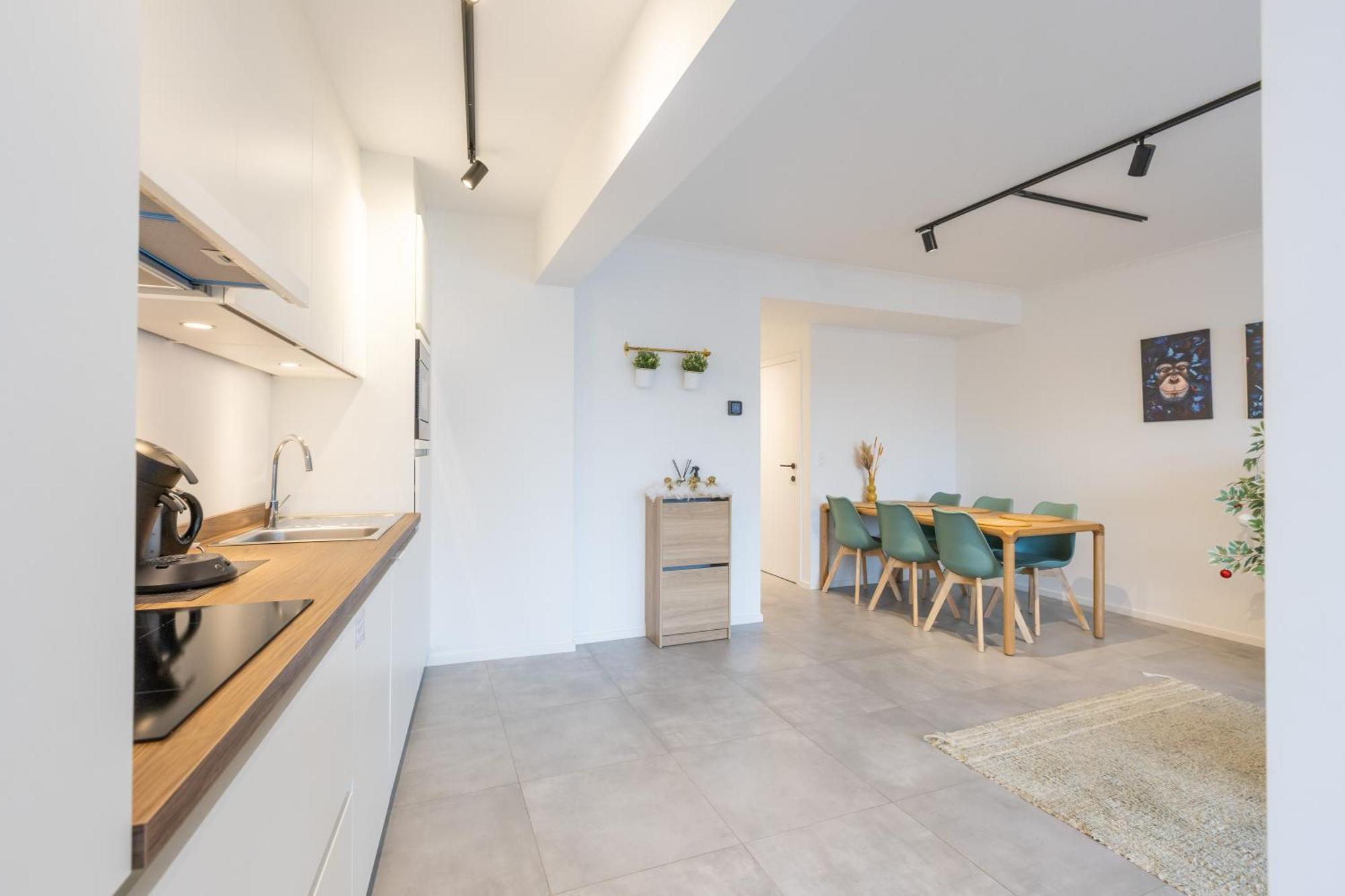 Ostend Center Luxury Top Floor Apartment With Free Parking Exteriör bild