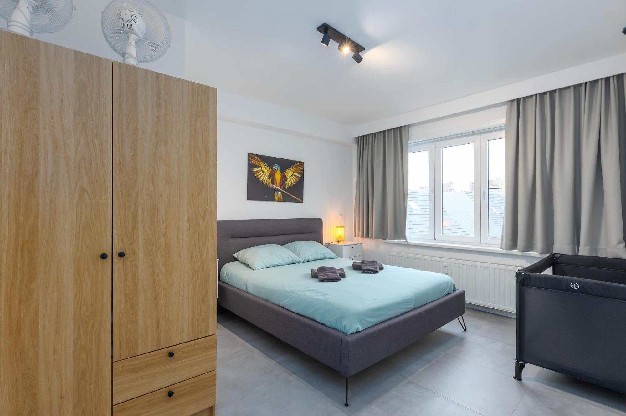 Ostend Center Luxury Top Floor Apartment With Free Parking Exteriör bild
