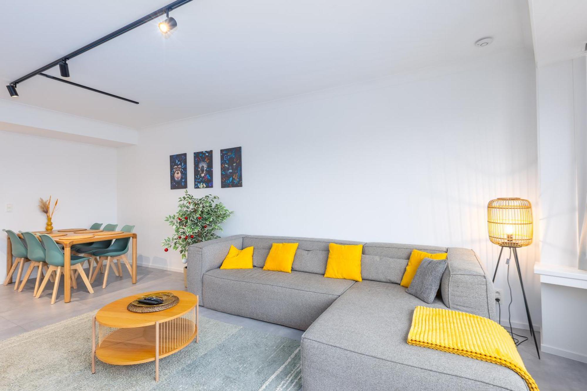 Ostend Center Luxury Top Floor Apartment With Free Parking Exteriör bild
